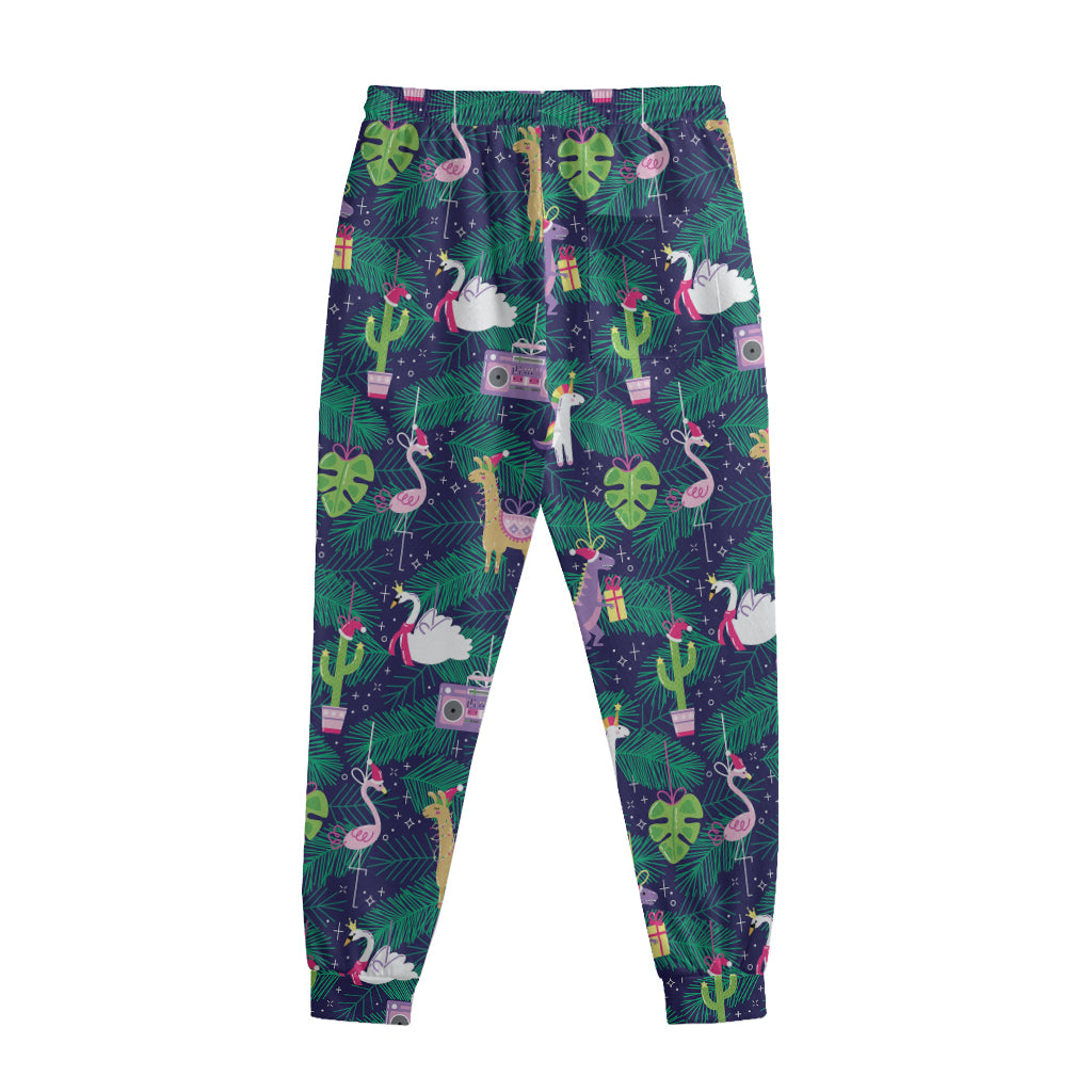 Funny Christmas Decoration Pattern Print Sweatpants