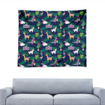 Funny Christmas Decoration Pattern Print Tapestry