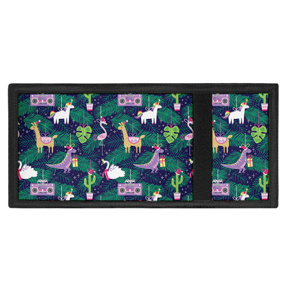 Funny Christmas Decoration Pattern Print Trifold Wallet