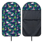 Funny Christmas Decoration Pattern Print Waterproof Car Seat Cover