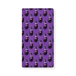 Funny Eggplant Pattern Print Baby Crib Sheet