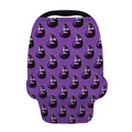 Funny Eggplant Pattern Print Baby Seat Cover
