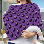 Funny Eggplant Pattern Print Baby Seat Cover