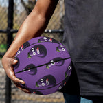 Funny Eggplant Pattern Print Basketball