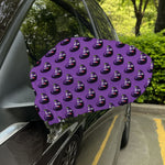 Funny Eggplant Pattern Print Car Side Mirror Covers
