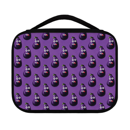 Funny Eggplant Pattern Print Classic Bible Case