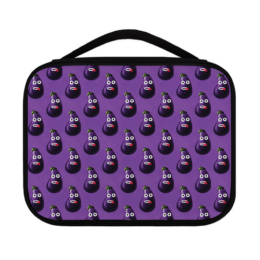 Funny Eggplant Pattern Print Classic Bible Case