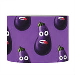 Funny Eggplant Pattern Print Drum Lamp Shade