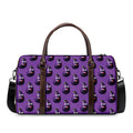 Funny Eggplant Pattern Print Duffel Bag