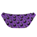 Funny Eggplant Pattern Print Fanny Pack