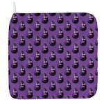 Funny Eggplant Pattern Print Hand Towel