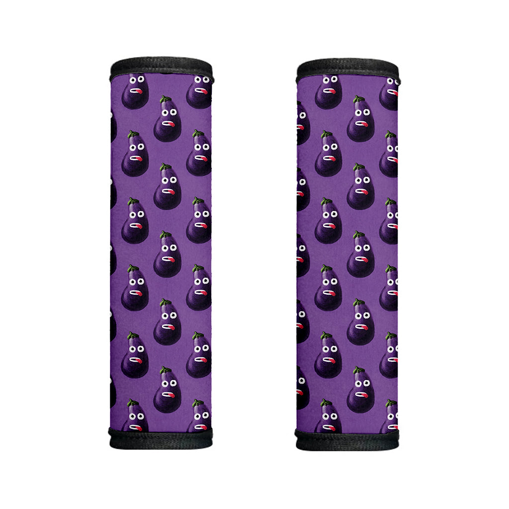 Funny Eggplant Pattern Print Handle Covers