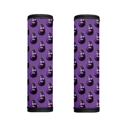 Funny Eggplant Pattern Print Handle Covers