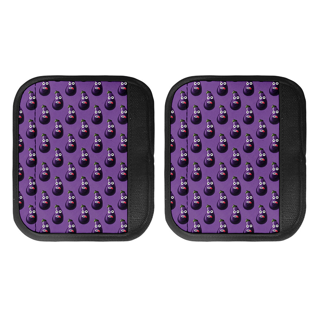 Funny Eggplant Pattern Print Handle Covers