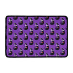 Funny Eggplant Pattern Print Kitchen Mat