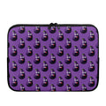 Funny Eggplant Pattern Print Laptop Sleeve