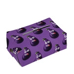Funny Eggplant Pattern Print Rectangle Tissue Box Cover
