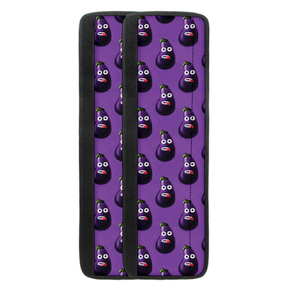 Funny Eggplant Pattern Print Refrigerator Handle Covers
