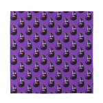 Funny Eggplant Pattern Print Silk Bandana