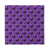 Funny Eggplant Pattern Print Silk Bandana