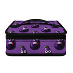 Funny Eggplant Pattern Print Small Lunch Bag