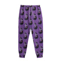 Funny Eggplant Pattern Print Sweatpants