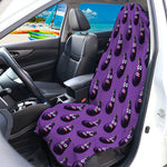 Funny Eggplant Pattern Print Waterproof Car Seat Cover