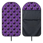 Funny Eggplant Pattern Print Waterproof Car Seat Cover