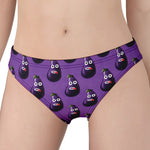 Funny Eggplant Pattern Print Women's Panties