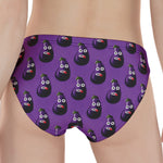 Funny Eggplant Pattern Print Women's Panties