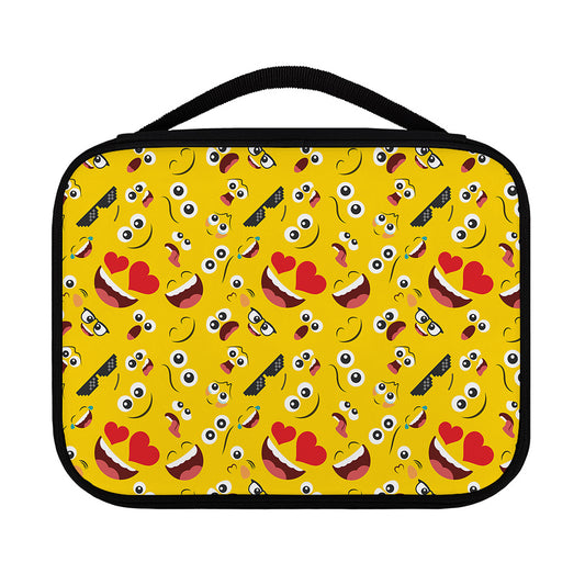 Funny Emoji Pattern Print Classic Bible Case