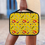 Funny Emoji Pattern Print Classic Bible Case