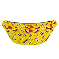 Funny Emoji Pattern Print Fanny Pack