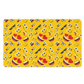 Funny Emoji Pattern Print Polyester Doormat