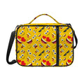 Funny Emoji Pattern Print Shoulder Strap Bible Bag