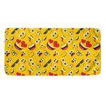 Funny Emoji Pattern Print Towel