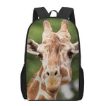 Funny Giraffe Print 17 Inch Backpack
