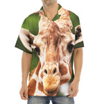 Funny Giraffe Print Aloha Shirt