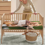 Funny Giraffe Print Baby Crib Sheet