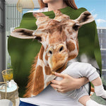 Funny Giraffe Print Baby Seat Cover