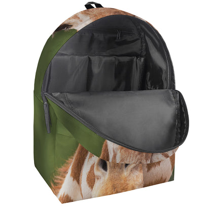 Funny Giraffe Print Backpack