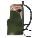 Funny Giraffe Print Backpack
