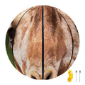 Funny Giraffe Print Basketball