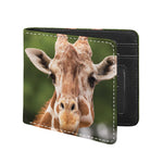 Funny Giraffe Print Bifold Wallet