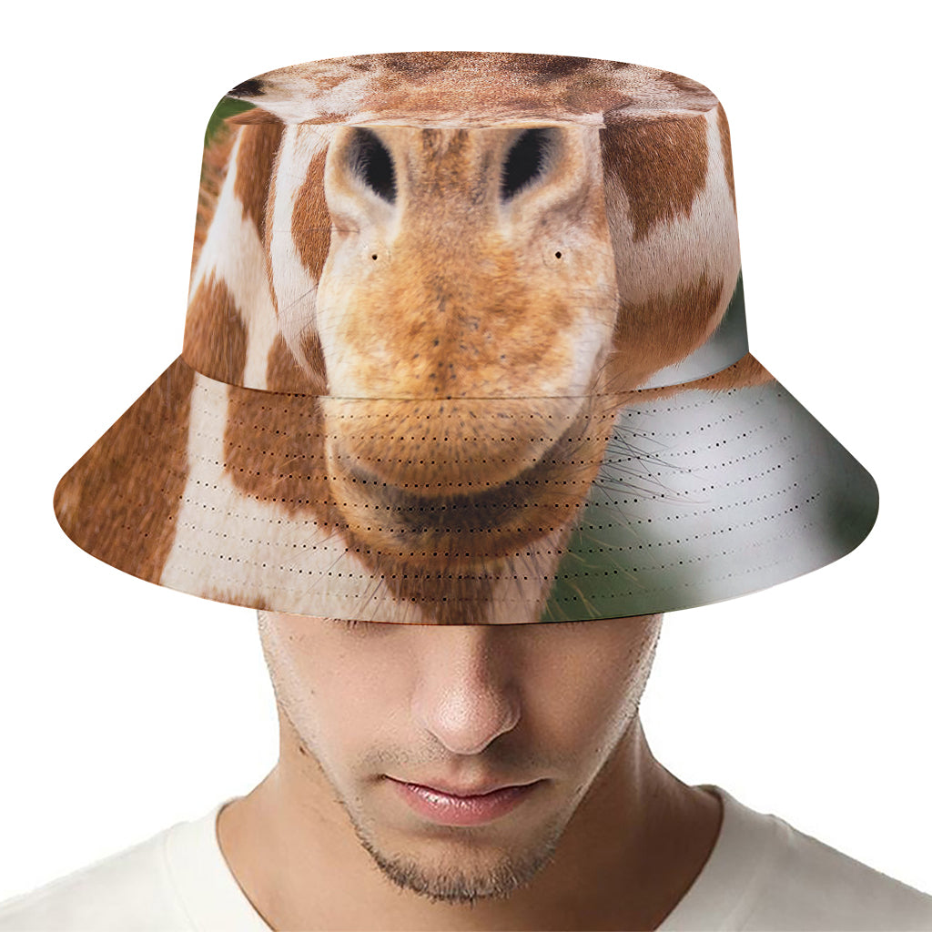 Funny Giraffe Print Bucket Hat