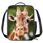 Funny Giraffe Print Crossbody Lunch Bag
