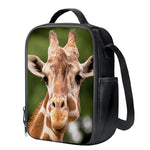Funny Giraffe Print Crossbody Lunch Bag