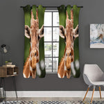 Funny Giraffe Print Curtain