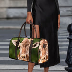 Funny Giraffe Print Duffle Bag