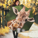 Funny Giraffe Print Foldable Umbrella